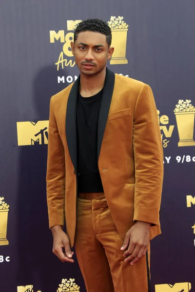 Los Angeles Jun Steven Silver Mtv Movie Awards 2018 Barker — Fotografia de Stock