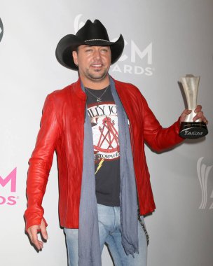 Las Vegas - Nisan 2: Jason Aldean 2 Nisan 2017 üzerinde T-Mobile Arena Las Vegas, NV Country Müzik Akademisi ödüllerinde 2017