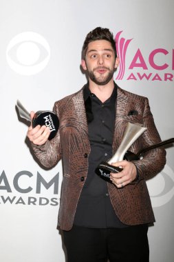 Las Vegas - Nisan 2: Thomas Rhett 2 Nisan 2017 üzerinde T-Mobile Arena Las Vegas, NV Country Müzik Akademisi ödüllerinde 2017