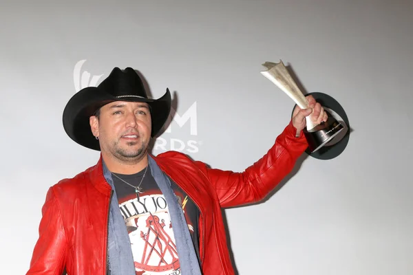 Λας Βέγκας Απρ Jason Aldean Στα Βραβεία Ακαδημία Της Κάντρι — Φωτογραφία Αρχείου