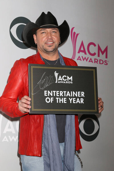 LAS VEGAS - APR 2:  Jason Aldean at the Academy of Country Music Awards 2017 at T-Mobile Arena on April 2, 2017 in Las Vegas, NV