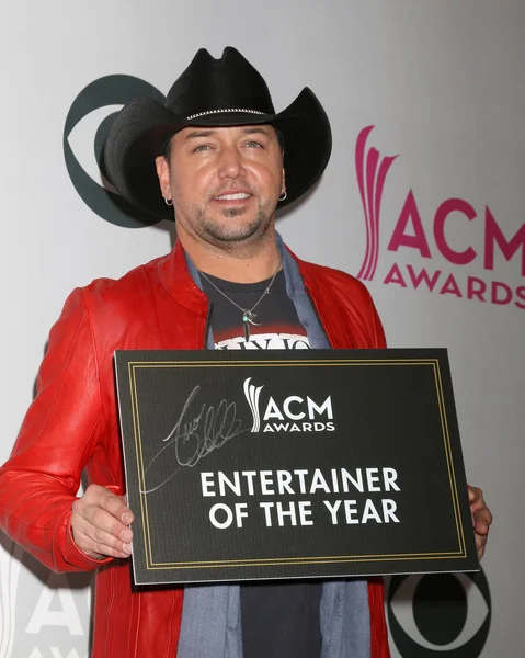 Las Vegas Apr Jason Aldean Academy Country Music Awards 2017 — Stock Photo, Image