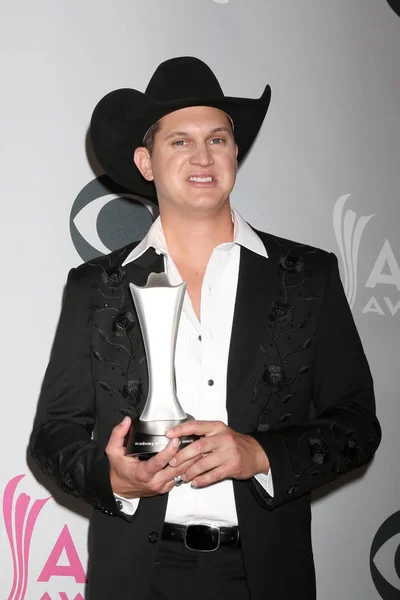 Las Vegas Abr Jon Pardi Academia Música Country Awards 2017 — Foto de Stock
