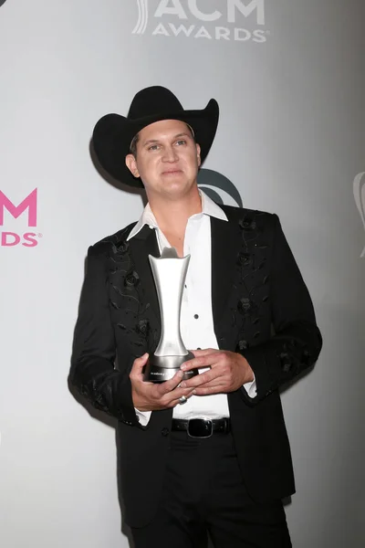 Las Vegas Abr Jon Pardi Academia Música Country Awards 2017 — Foto de Stock