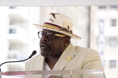 Los Angeles - 11 Temmuz: Cedric Entertainer Niecy Hollywood Bulvarı'nda bir yıldız ile 11 Temmuz 2018 Los Angeles, Ca onur Nash
