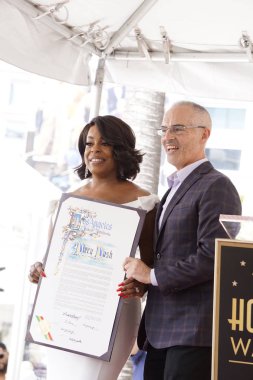 Los Angeles - 11 Temmuz: Mitch O'Farrell, Hollywood Bulvarı'nda bir yıldız ile 11 Temmuz 2018 Los Angeles, Ca onur Niecy Nash Niecy Nash'e