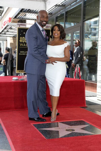 Los Angeles - 11 Temmuz: Jay Tucker, Hollywood Bulvarı'nda bir yıldız ile 11 Temmuz 2018 Los Angeles, Ca onur Niecy Nash Niecy Nash'e