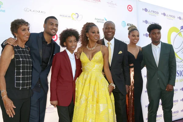 Los Ángeles Jul Dolores Robinson Rodney Peete Roman Peete Holly — Foto de Stock