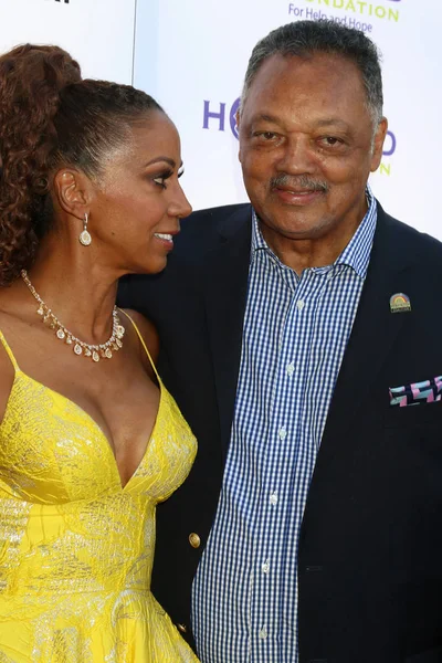 Los Angeles Temmuz Holly Robinson Peete Jesse Jackson Üzerinde Temmuz — Stok fotoğraf