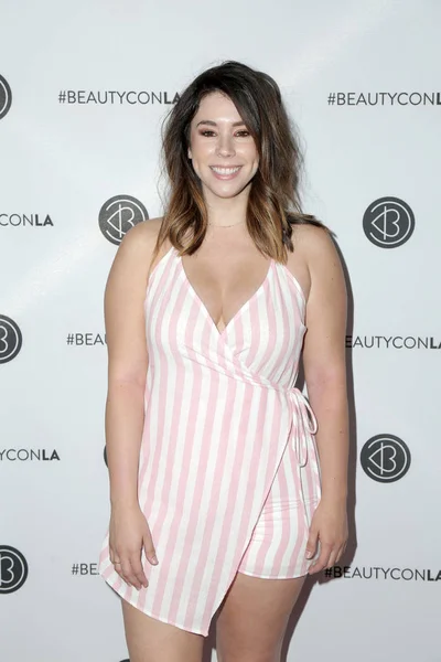 Los Angeles Lip Jillian Rose Reed Beautycon Festiwal 2018 Convention — Zdjęcie stockowe