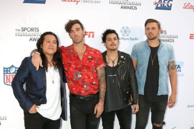 Los Angeles - Temmuz 17: Amerikan yazarlar Band 4 yıllık spor insani Novo üzerinde 17 Temmuz 2018 Los Angeles, Ca Ödülleri