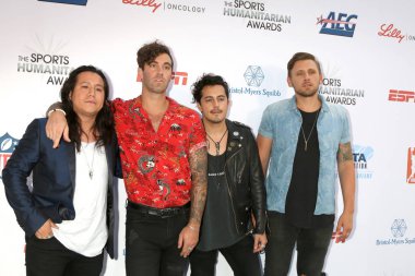 Los Angeles - Temmuz 17: Amerikan yazarlar Band 4 yıllık spor insani Novo üzerinde 17 Temmuz 2018 Los Angeles, Ca Ödülleri