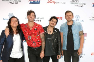 Los Angeles - Temmuz 17: Amerikan yazarlar Band 4 yıllık spor insani Novo üzerinde 17 Temmuz 2018 Los Angeles, Ca Ödülleri