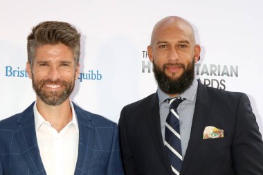 Los Angeles - Temmuz 17: Kyle Martino, Tim Howard ödüllerinde 4 yıllık spor insani üzerinde 17 Temmuz 2018 Novo Los Angeles, Ca üzerinde