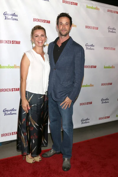 Los Angeles Jul Sara Wyle Noah Wyle Broken Star Premiere — Stock Photo, Image