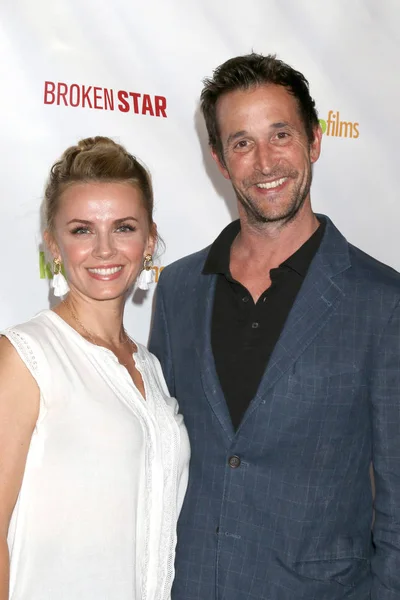 Los Angeles Jul Sara Wyle Noah Wyle Bei Der Broken — Stockfoto