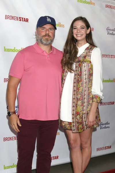 Los Angeles Jul Tyler Labine Analeigh Tipton Première Broken Star — Photo