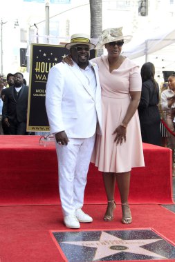 Los Angeles - Temmuz 19: Cedric Entertainer, Cedric Entertainer Star töreni Hollywood Walk of Fame 19 Temmuz 2018 tarihinde Los Angeles, Ca, kız kardeşi