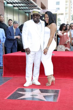 Los Angeles - Temmuz 19: Cedric Entertainer Cedric Entertainer yıldız töreni Hollywood Walk of Fame 19 Temmuz 2018 tarihinde Los Angeles, Ca üzerinde Lorna Wells