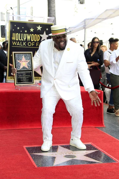 Los Angeles Jul Cedric Entertainer Cedric Entertainer Star Ceremony Hollywood — Stockfoto