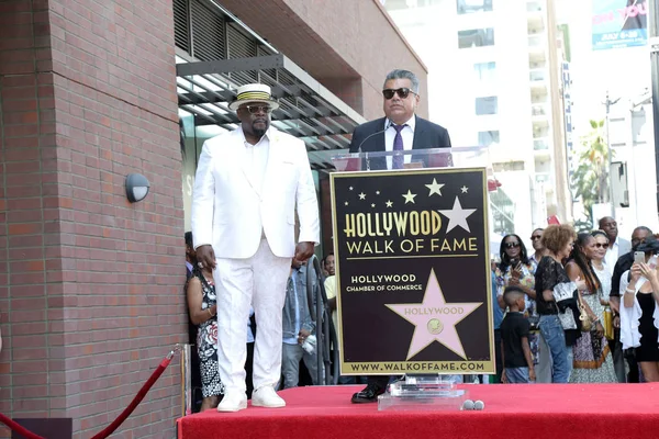 Los Angeles Jul Cedric Entertainer George Lopez Cérémonie Cedric Entertainer — Photo