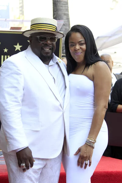 Los Angeles - Temmuz 19: Cedric Entertainer Cedric Entertainer yıldız töreni Hollywood Walk of Fame 19 Temmuz 2018 tarihinde Los Angeles, Ca üzerinde Lorna Kyles