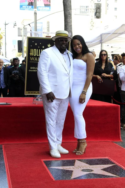 Los Angeles Jul Cedric Entertainer Lorna Kyles Cedric Entertainer Star — Stock Photo, Image