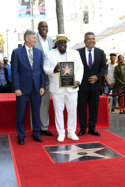Los Angeles Jul Leron Gubler Magic Johnson Cedric Entertainer George — Photo