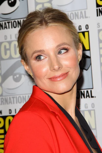 San Diego July Kristen Bell Good Place Press Line Comic — Stock Photo, Image