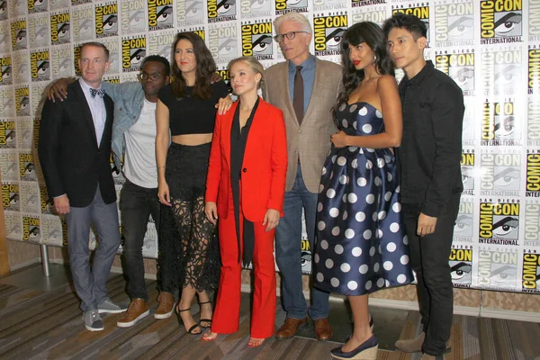 San Diego Luglio Good Place Cast Kristen Bell Ted Danson — Foto Stock