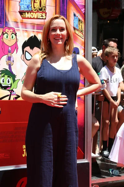 Los Angeles Juli Annie Wersching Bei Den Teen Titans Zur — Stockfoto