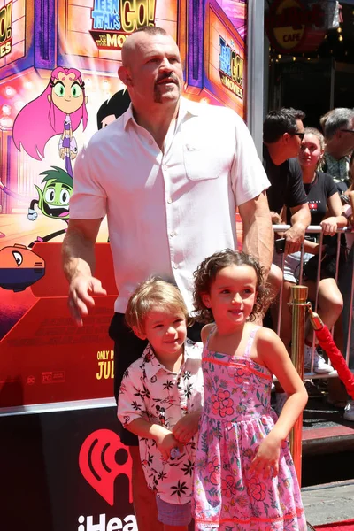 Los Angeles - Temmuz 22: Chuck Liddell, çocuk, 