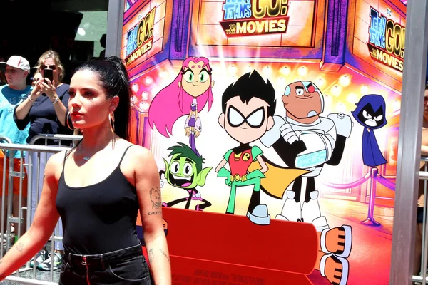 Los Angeles Jul Halsey Teen Titans Movies Premiere Tcl Chinese — Stock Photo, Image