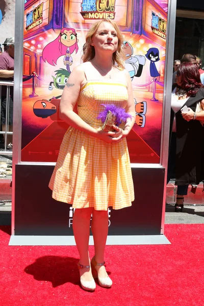 Los Angeles Jul Hynden Walch Den Teen Titans Bio Premiär — Stockfoto