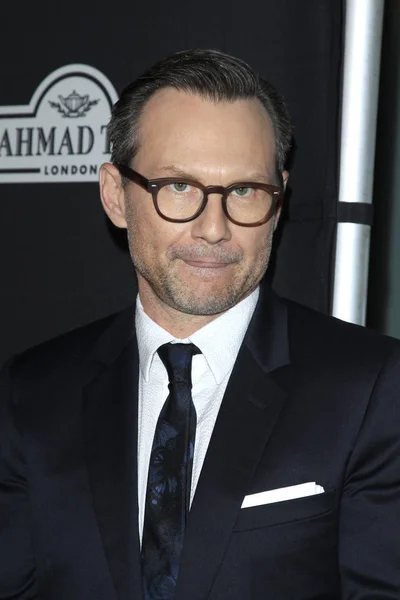 Los Angeles Luglio Christian Slater Alla Premiere Moglie Sul Silver — Foto Stock