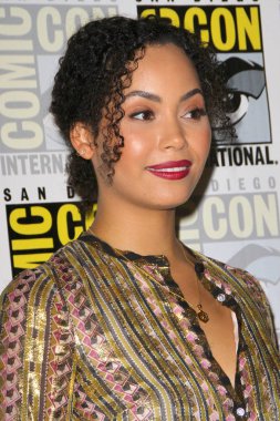 San Diego - 19 Temmuz: Madeleine Mantock San Diego, Ca üzerinde 19 Temmuz 2018 Comic-Con International'da 