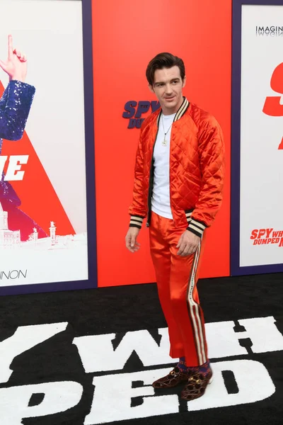 Los Angeles Jul Drake Bell Spy Who Dumped Premiere Village — Fotografia de Stock