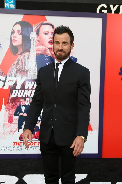 Los Angeles Jul Justin Theroux Spy Who Dumped Premiere Village — Stock Photo, Image
