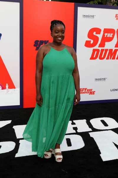 Los Angeles Jul Lolly Adefope Spy Who Dumped Premiere Village — Stock Photo, Image