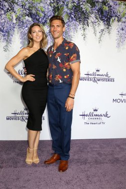 Los Angeles - Temmuz 26: Cassandra Troy, Andrew Walker, Hallmark Tca yaz 2018 partide üzerinde 26 Temmuz 2018 özel arazide Beverly Hills, Ca