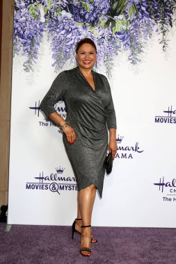 Los Angeles - Temmuz 26: Shirley Bovshow Beverly Hills, Ca üzerinde 26 Temmuz 2018 özel malikanesindeki Hallmark Tca yaz 2018 partide