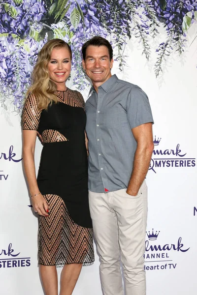 Los Angeles Július Rebecca Romijn Jerry Connell Hallmark Tca Nyári — Stock Fotó