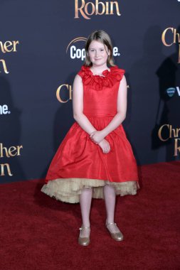 Los Angeles - Temmuz 30: Bronte Carmichael Walt Disney Studios üzerinde 30 Temmuz 2018 Burbank, Ca 