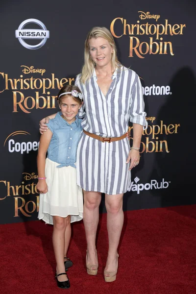 Los Ángeles Jul Megan Sanov Alison Sweeney Estreno Christopher Robin — Foto de Stock