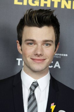 Los Angeles - Ocak 6: Chris Colfer Çince sinema 6 tiyatro 6 Ocak 2013 tarihinde Los Angeles, Ca, 
