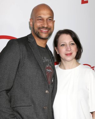 Los Angeles - Nisan 11: Keegan-Michael anahtar, Elisa Pugliese, Los Angeles, Ca üzerinde 11 Nisan 2018 Arclight Hollywood 