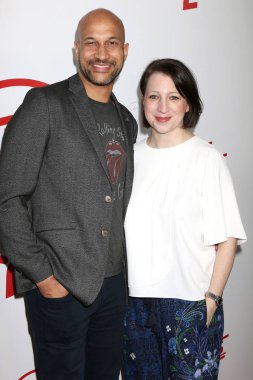 Los Angeles - Nisan 11: Keegan-Michael anahtar, Elisa Pugliese, Los Angeles, Ca üzerinde 11 Nisan 2018 Arclight Hollywood 
