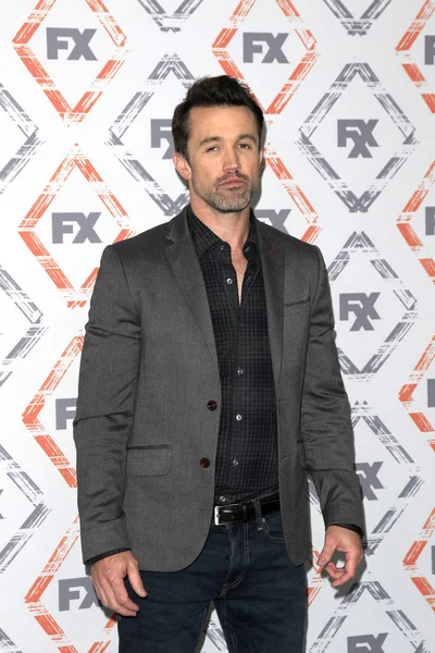 Los Angeles Aug Rob Mcelhenney Tca Starwalk Zomer 2018 Het — Stockfoto