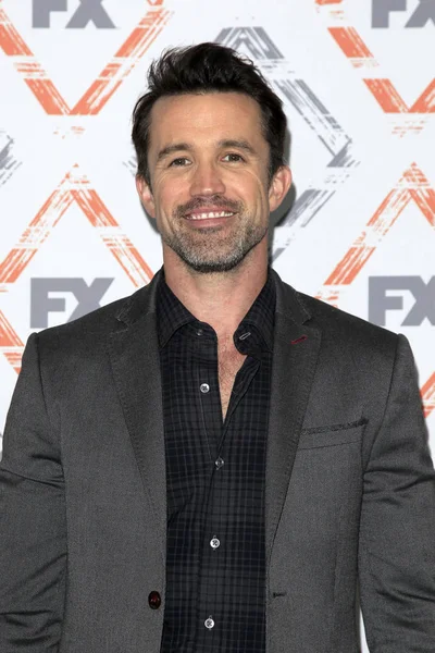 Los Angeles Aug Rob Mcelhenney Tca Starwalk Zomer 2018 Het — Stockfoto