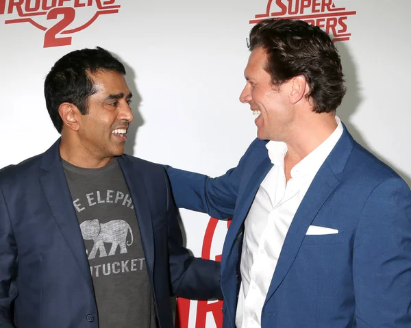 Лос Анджелес Apr Jay Chandrasekhar Hayes Macarthur Super Troopers Premiere — стоковое фото